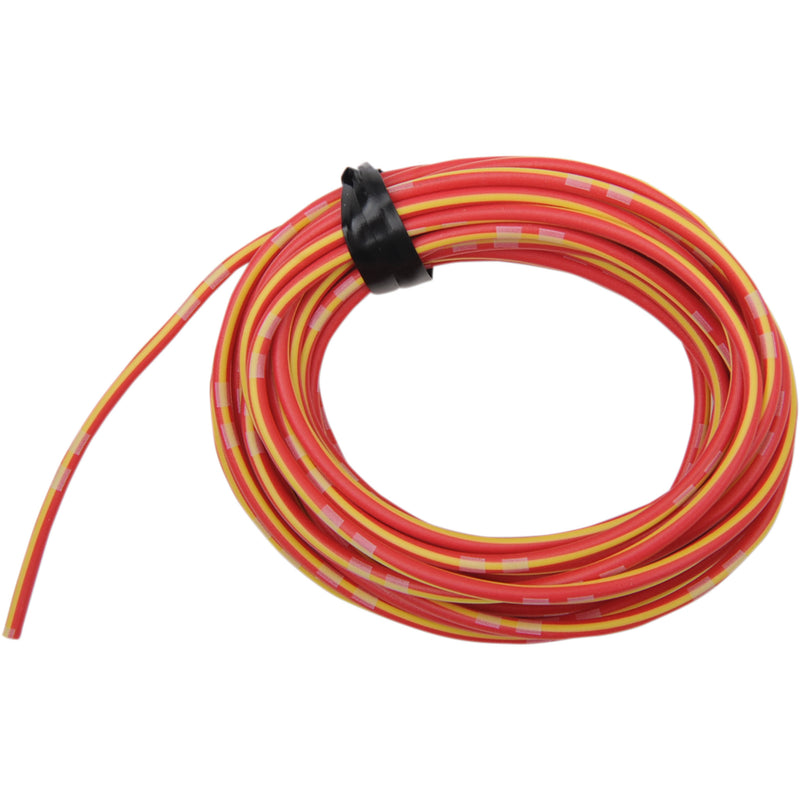 SHINDY 2120-0289 16-687 Colored Wiring 14A Wire - 13' - Red/Yellow