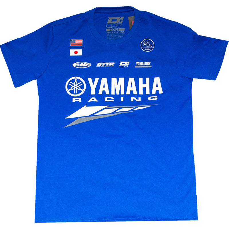 D'COR VISUALS Factory T-Shirt Yamaha - Blue