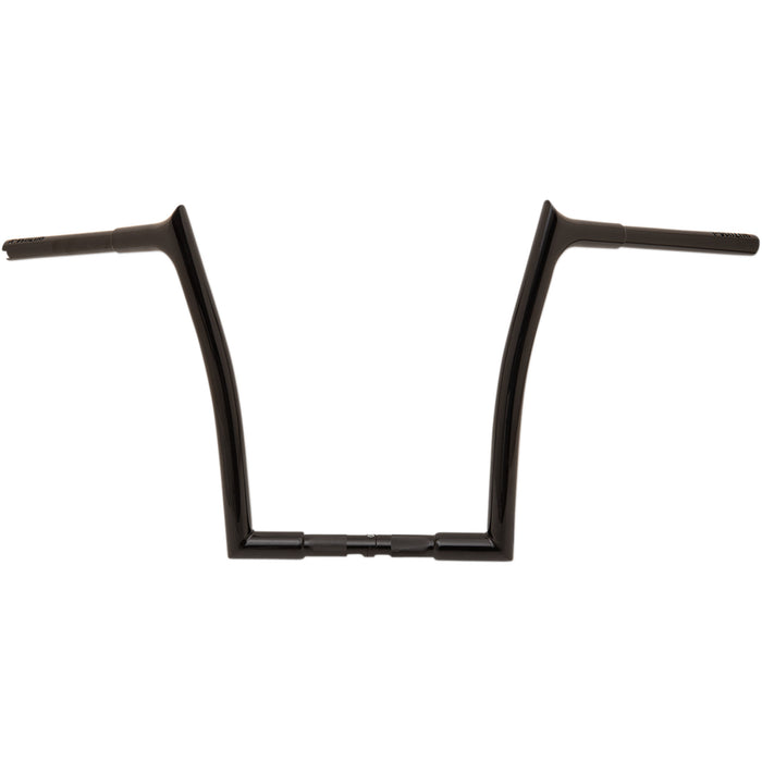 FAT BAGGERS INC. 0601-4759 907014-B 1-1/4" EZ Install Pointed Top Handlebar  - 14" - Black