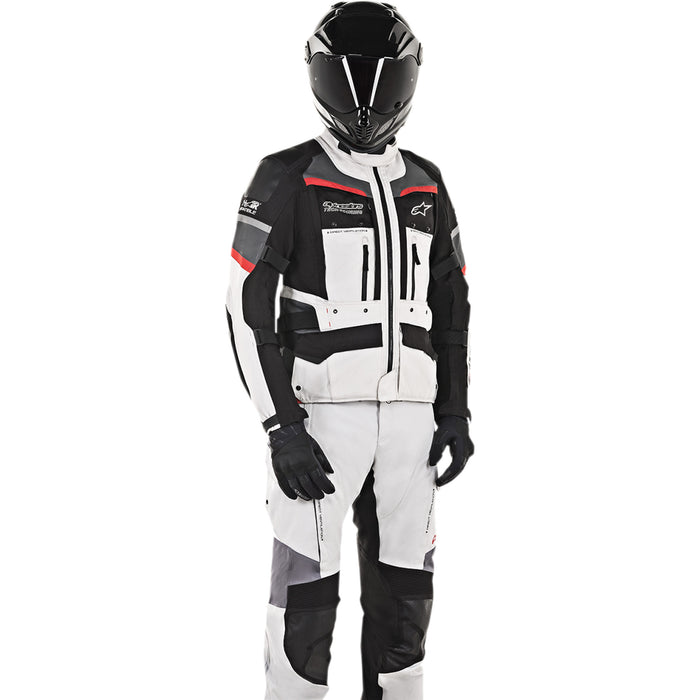ALPINESTARS 2820-4634 3207119-9113-S Andes Pro Drystar® Jacket gray/black/red - small