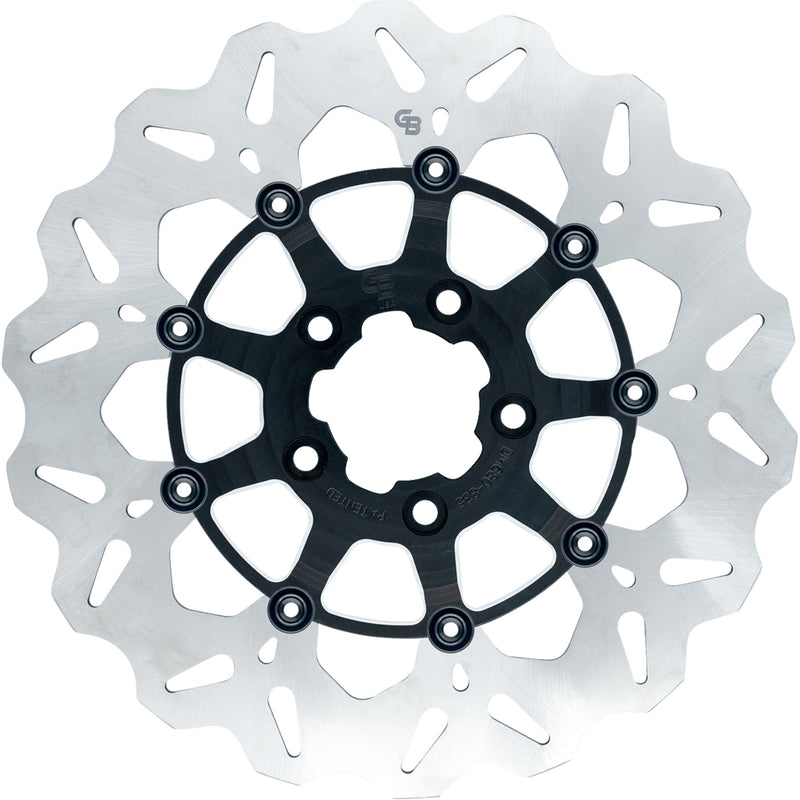 Gbrakes Wave® Brake Rotor - GBDU010 For Harley Motorcycles 2000-2026