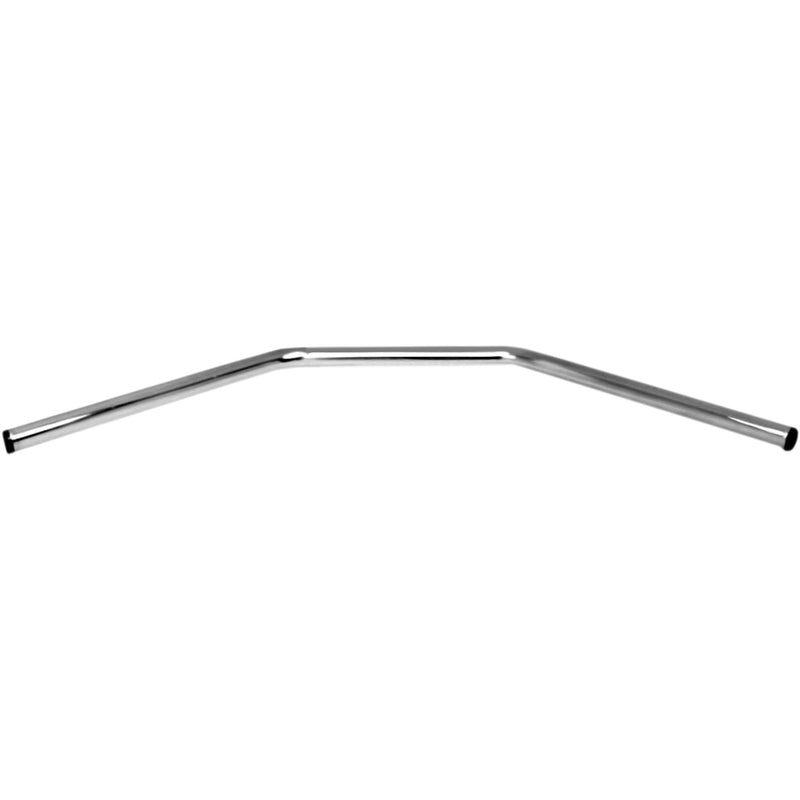 EMGO 0601-3301 07-92435 1" Handlebar — Drag/Wide Handlebar - Drag - Dimpled - Chrome