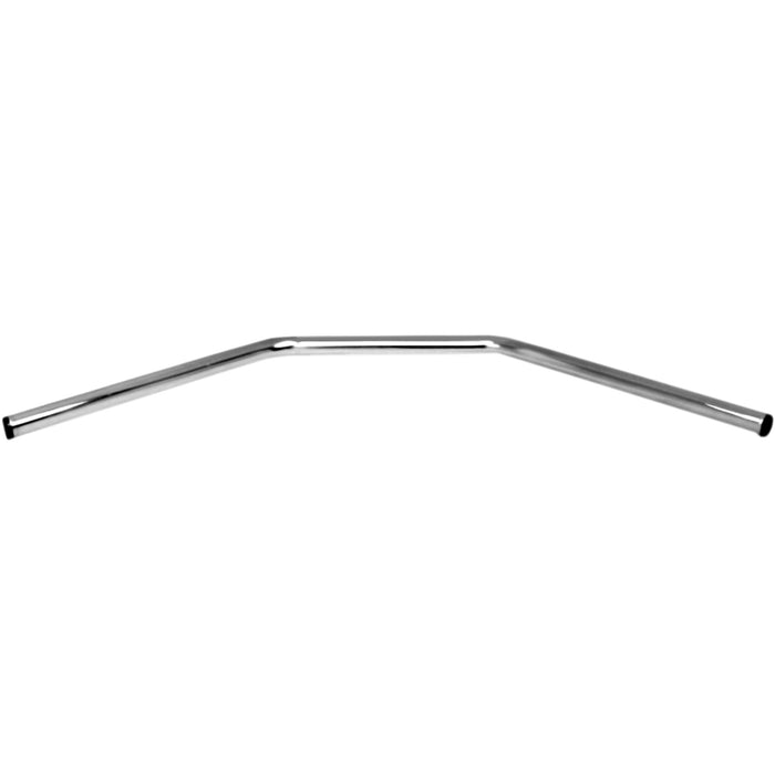 EMGO 0601-3301 07-92435 1" Handlebar — Drag/Wide Handlebar - Drag - Dimpled - Chrome