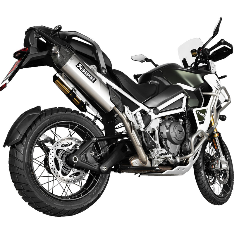 Akrapovic Slip-On Line Muffler - S-T12SO6-HJA Triumph Tiger 2022-2024