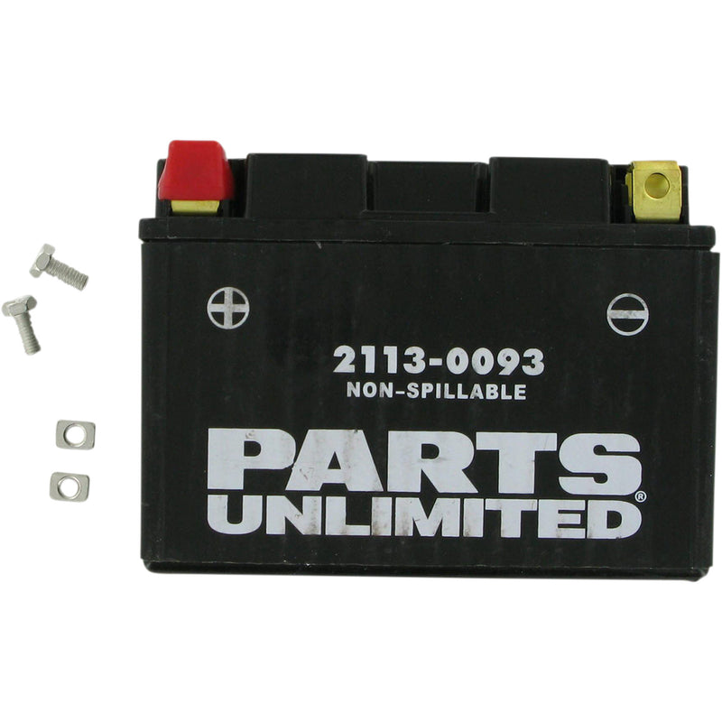 Parts Unlimited Battery - 2113-0093 For Honda Motorcycles 1985-2020 | BMW R1200GS Adventure / F700GS / R1200GS / 1200 2008-2019