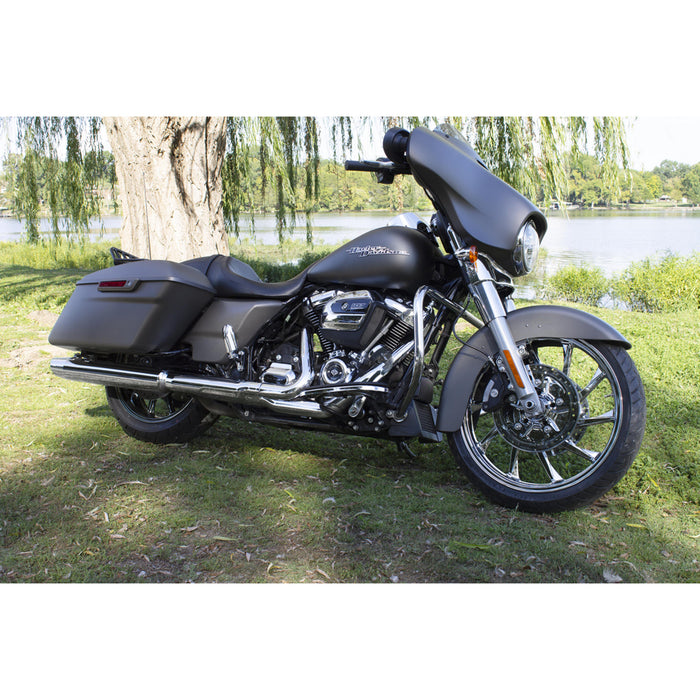 COASTAL MOTO 0201-2330 3D-HUR213CH07 Precision Cast Custom 3D Front Wheels - Hurricane - Front - Dual Disc/without ABS - Chrome - 21x3.5 - '00-'07 FL