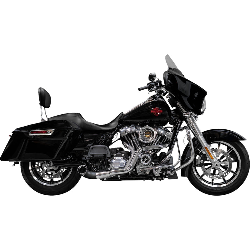 Trask Nasty Bastard 2-Into-1 Exhaust System - TM-5720CH For Harley Touring 2017-2026