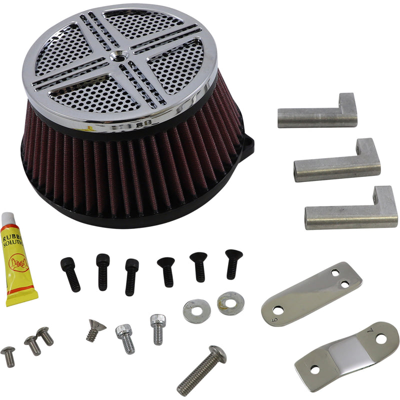 Baron Big Air Kit (BAK) XXX Air Cleaner - BA-2311-00 Yamaha V-Star 650 1998-2017