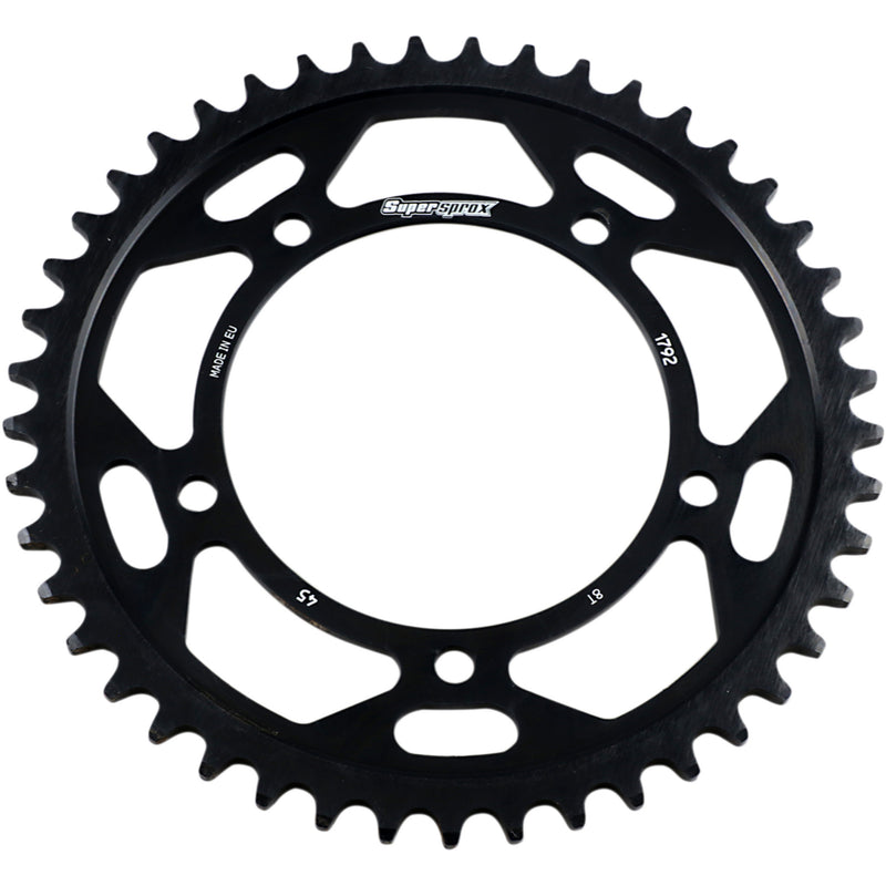 Supersprox Edge Sprocket - RFA-1792-45-BLK Triumph Motorcycles 2000-2016