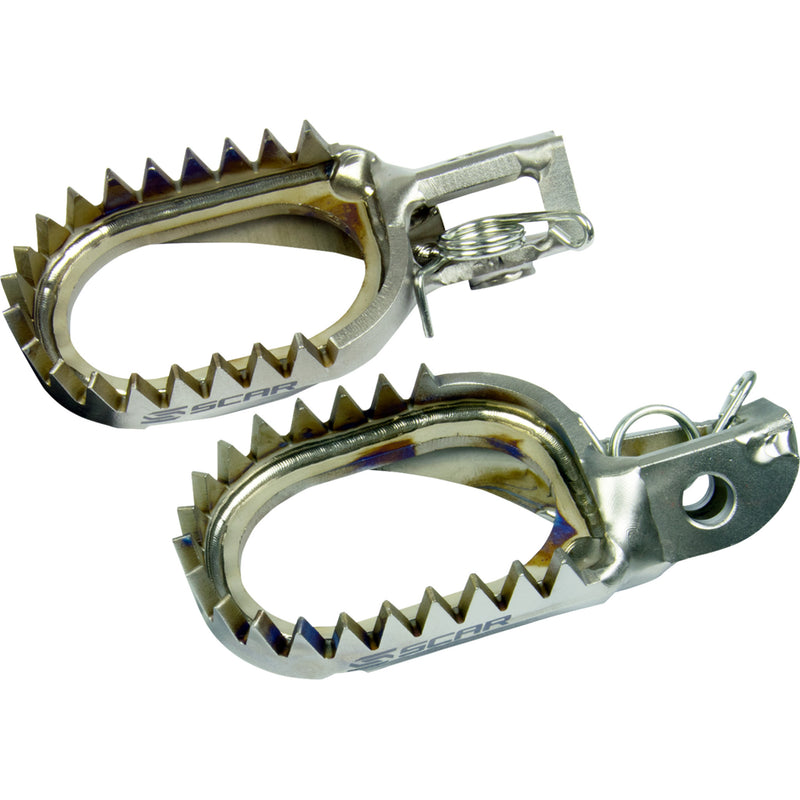 Scar Foot Pegs - S7516AM Beta Dirt Bikes 2020-2026
