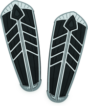 Kuryakyn 5650 Spear Driver Floorboard Inserts Indian Chrome - Photo - Primary