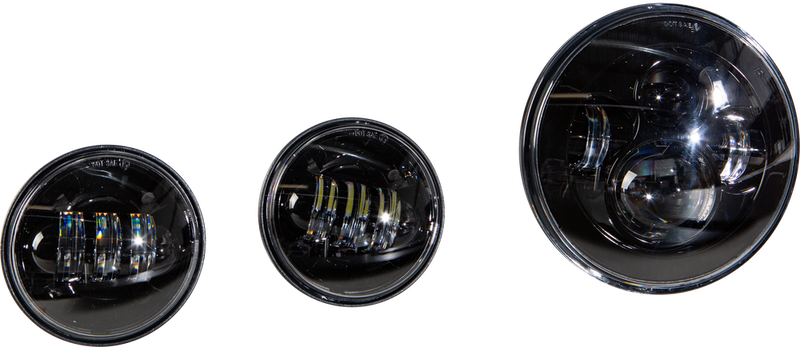 Harddrive 820-0366 820-0366 LED HEADLIGHT/PASSING LAMP SET BLACK