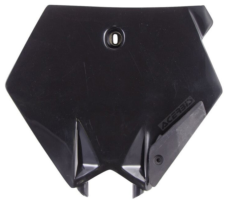 Acerbis Front Number Plate Black - 2253080001 KTM 85 (17/14) 2003-2012