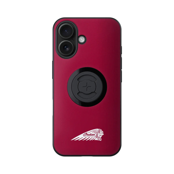 Sp Connect 194-50800 50800 INDIAN PHONE CASE W/HEADDRESS IPHONE 16 RED W/LOGO
