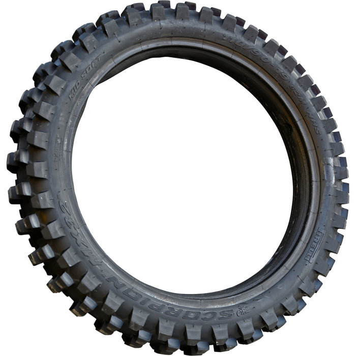 PIRELLI 0305-0591 3107400 Scorpion™ MX32™ Mid Hard Tire Tire - Scorpion™ MX32™ Mid Hard - Rear - 100/90-19 - 57M