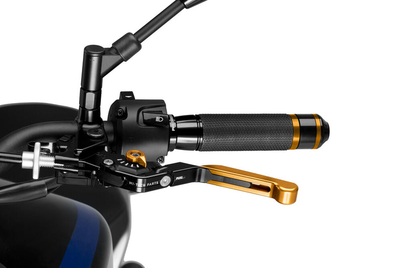 Puig Hi-tech Parts 561-00024G 24ONO LEVER CLUTCH EXTENDABLE/FOLDABLE GOLD