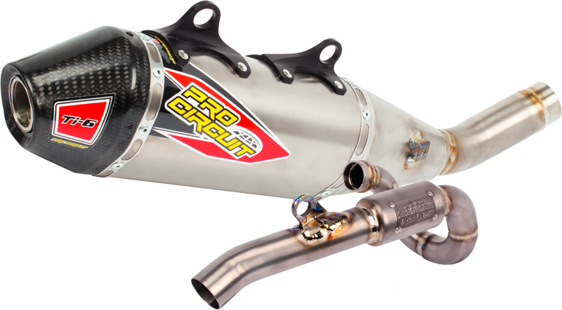 Pro Circuit TI-6 TI System W Carbon CAP - 03122525F Triumph 250 2024