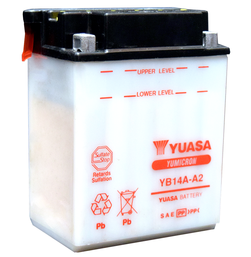 Yuasa YUAM2214AIND YB14A-A2 Yumicron CX 12-Volt Battery - User 1