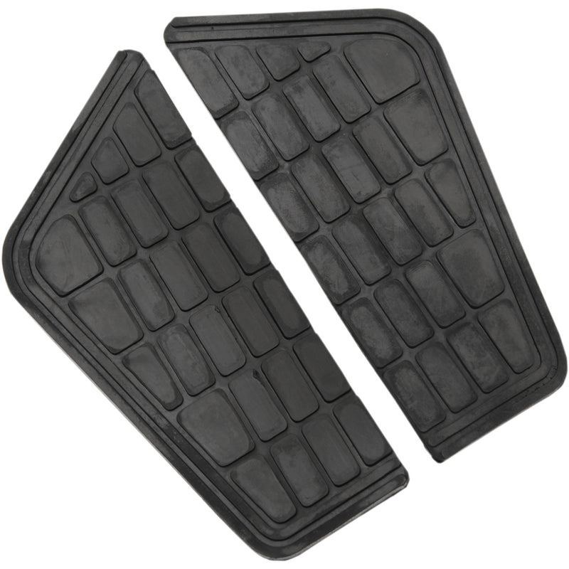 PARTS UNLIMITED DS-720211 Replacement Floorboard Pad s - black