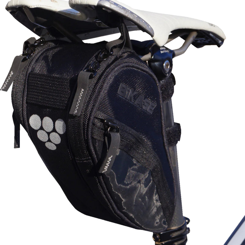 BIKASE 3570-0022 1032 Wing Side Open Seat Bag Wing Bag - Seat
