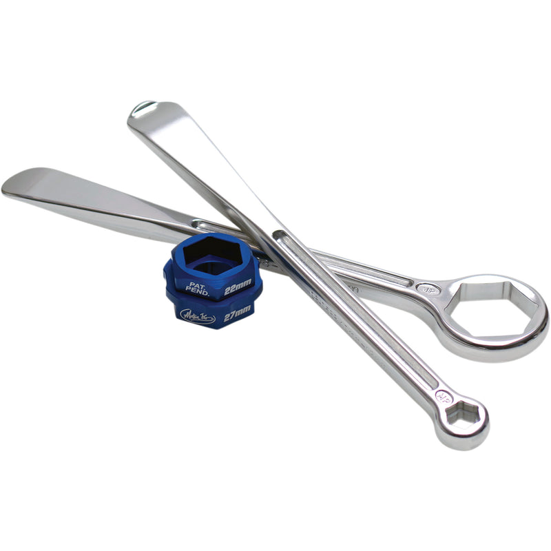 MOTION PRO 3810-0072 08-0589 T6 Combo Lever Set Tire Lever/Wrench - T6 - Hex - Closed End/Contoured - with Adapter - Set