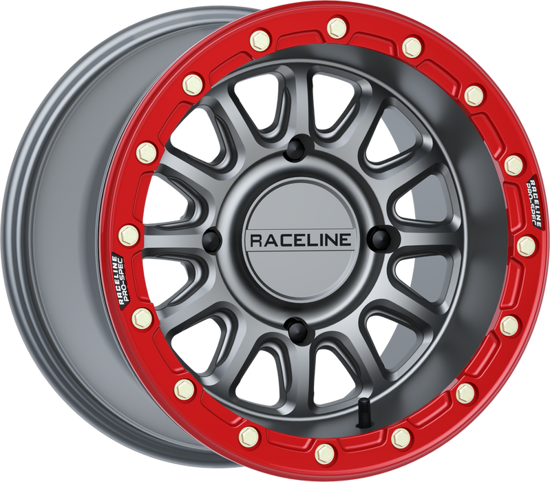 Raceline Wheels 570-2129 A14GR-57056+10 A14 Alpha Beadlock Wheels ...