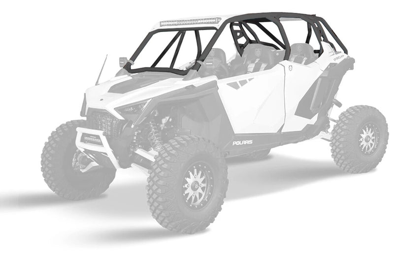 Pro Armor PRO XP Cage With V Intrusion Titanium Matte Metallic - P1910C050TMM Polaris RZR 2020-2022