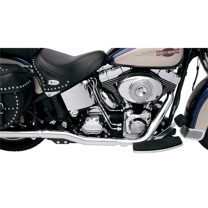 Bassani Xhaust Power Curve 2-Into-2 Header System - SFT-211 For Harley Softail 1986-2006