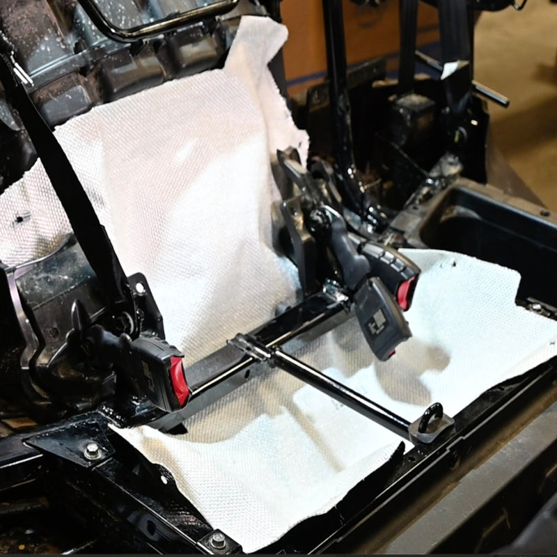 DEI 902409 22-24 Honda Pioneer 1000-3/1000-5/1000-6 (non CA Models) Under Seat Heat Shield Kit - Photo - lifestyle view