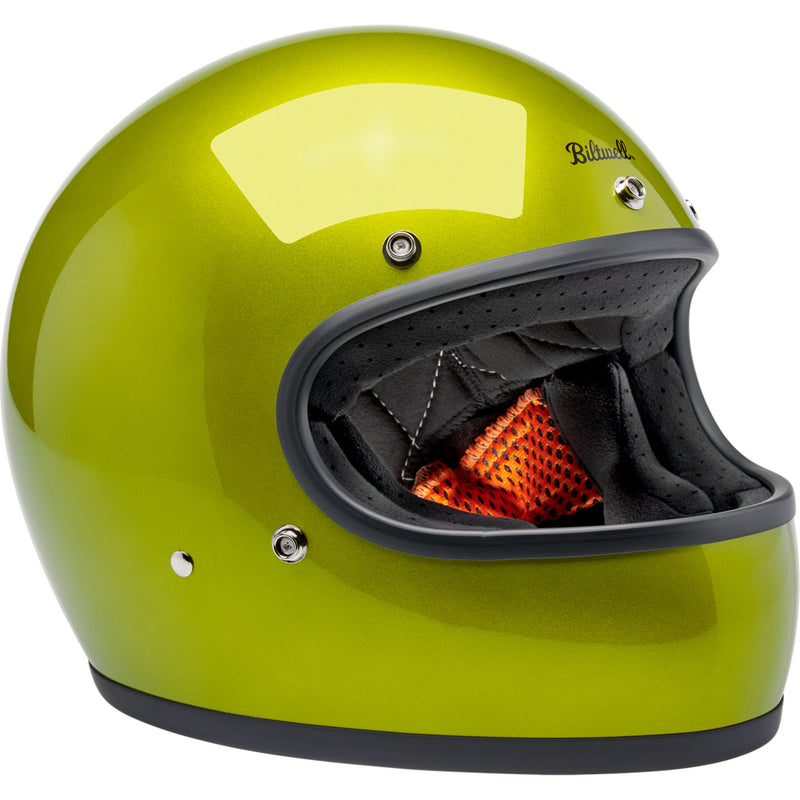 BILTWELL Gringo Helmet Metallic - Lime