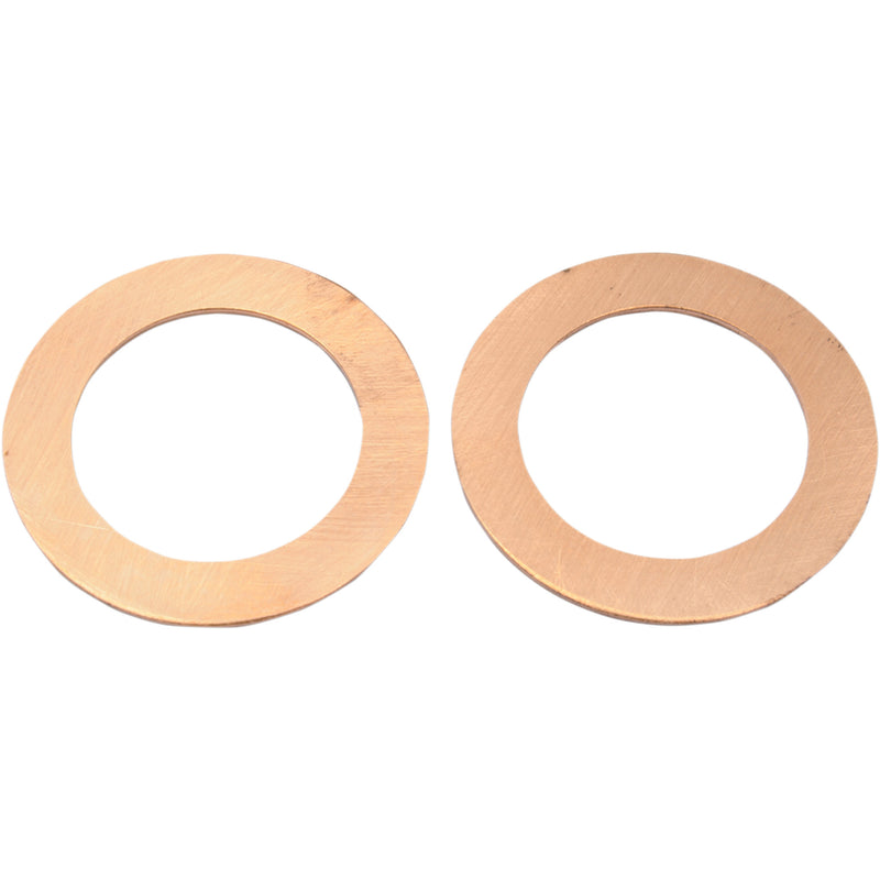 Eastern Motorcycle Parts Flywheel Thrust Washers Flywheel Bronze +0.005" Big Twin (except Evolution) - A-6506B For Harley Motorcycles 1970-1985