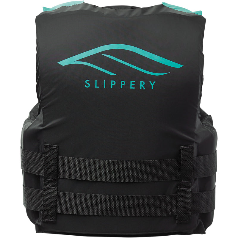 SLIPPERY Women's Hydro Nylon Vest Black/Mint