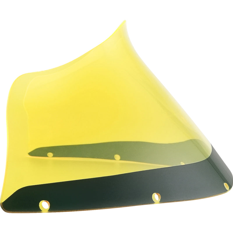 KLOCK WERKS 2310-0772 KWW-02-0609 Kolor Flare™ Windshield - 9" - Yellow Ice - FXRP