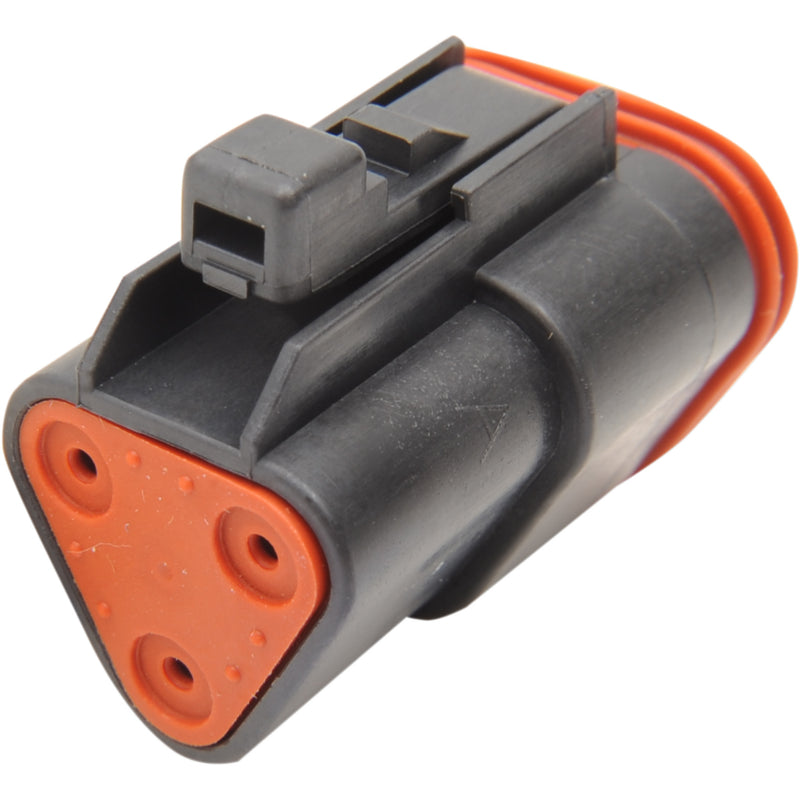NAMZ 2120-0054 DP-3B Deutsch DT Sealed Connector Component — Wiring Connector Deutsch Plug - 3 Pin - Black