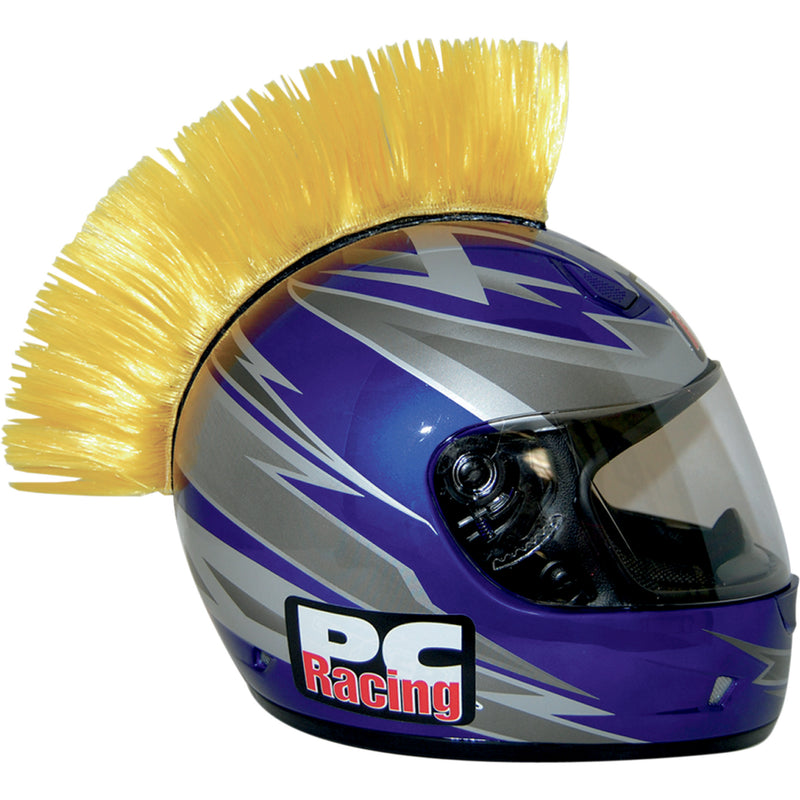 PC RACING 0136-0015 PCHMYELLOW Helmet Mohawk yellow