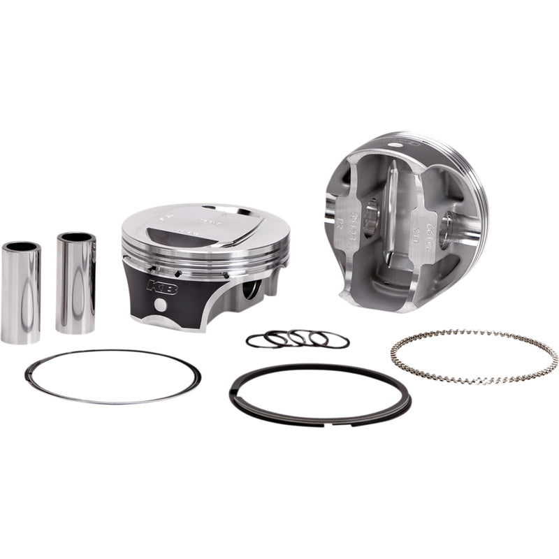 KB Performance Forged Piston Kit Twin Cam - KB661C.STD For Harley Motorcycles 2007-2017