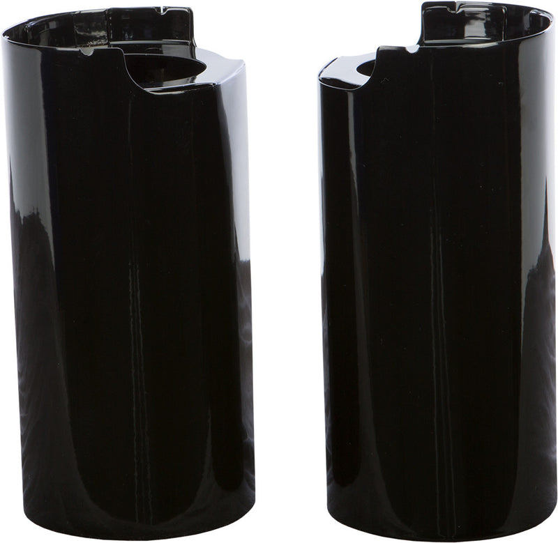 Harddrive 302604 Upper Fork Tube Covers Black Touring For Harley Touring 2014-2022