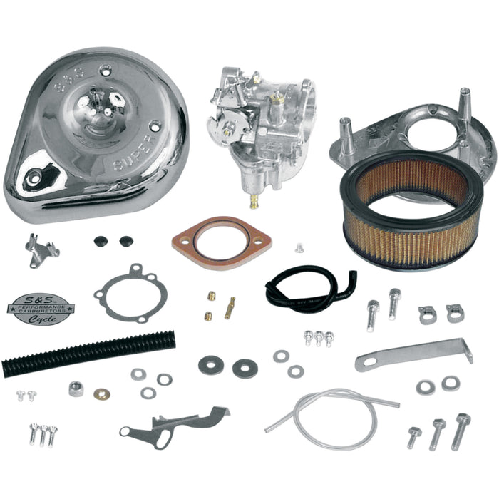 S&S CYCLE 1002-0002 11-0418 Super E Carburetor Kit - Shovelhead