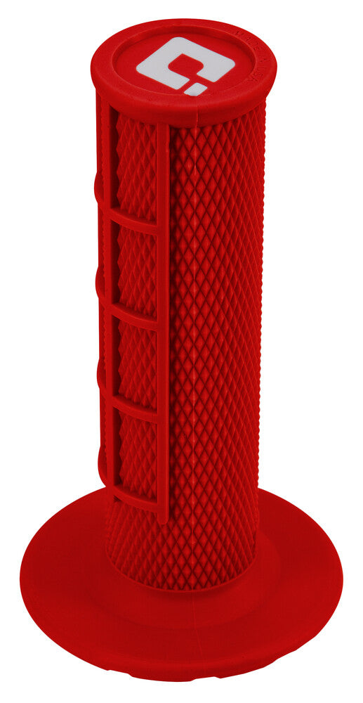Odi 206-1067 H01MMR MINI MX HALF WAFFLE GRIPS RED