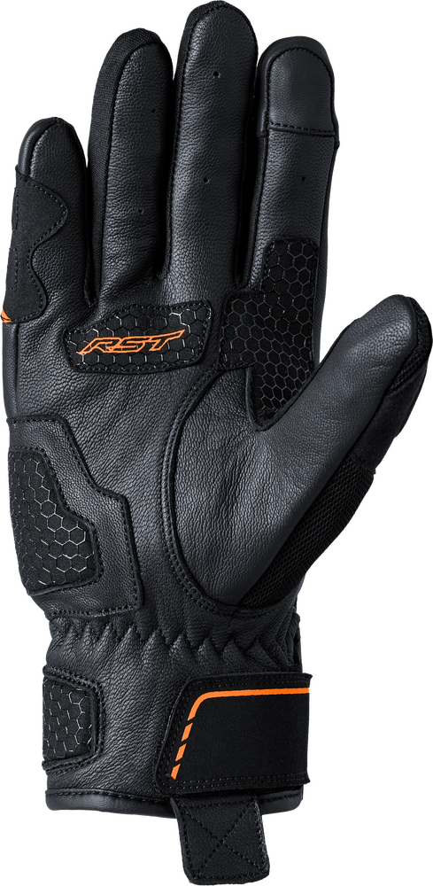 Rst 556-3182108 103182ORG-08 S1 MESH CE GLOVE BLACK/NEON ORANGE SM