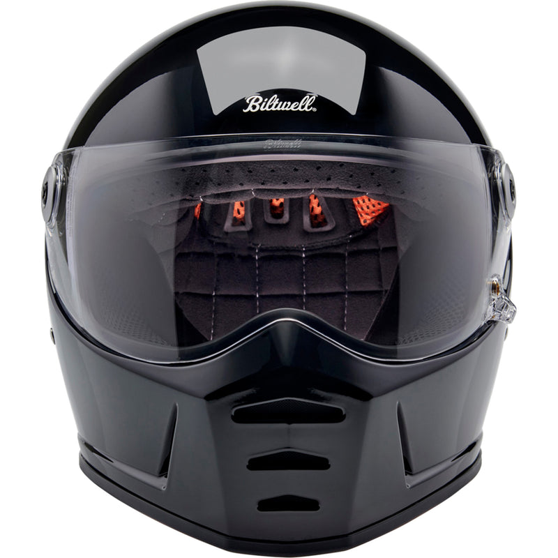 BILTWELL Lane Splitter Helmet Gloss - Black
