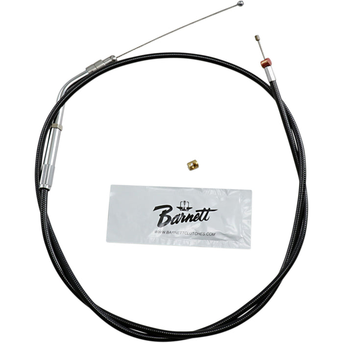 BARNETT DS223343 101-30-30006-06 Black Vinyl Throttle/Idle Cable - +6"