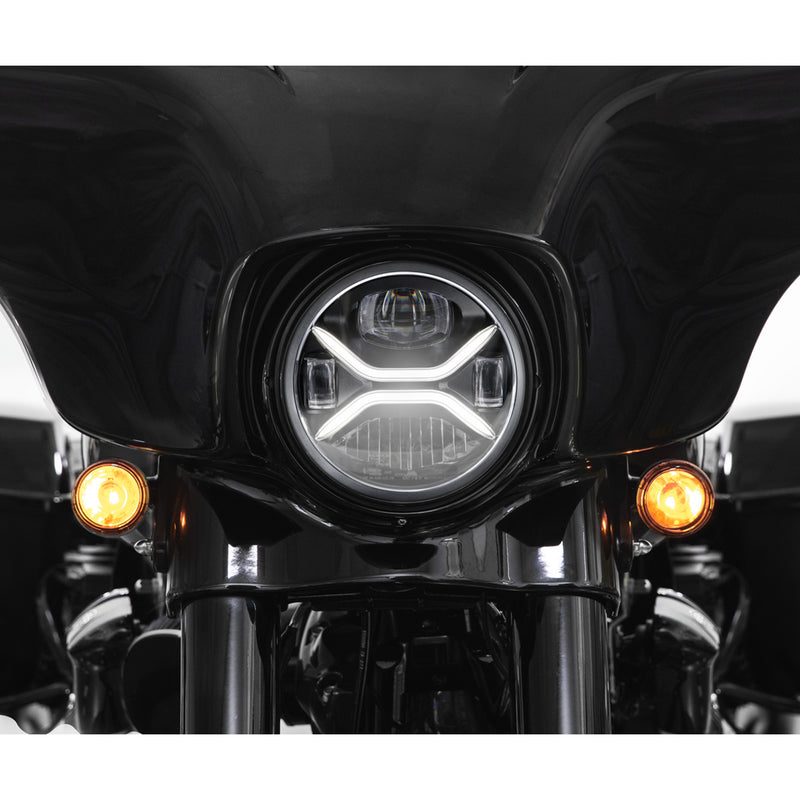 Koso North America Headlight - GA030100 For Harley Touring 1994-2013