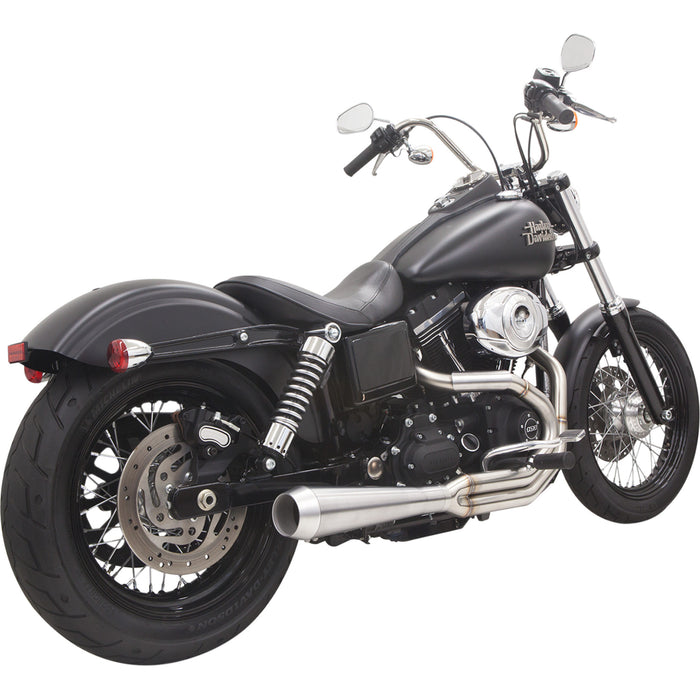 BASSANI XHAUST 1800-1955 1D1SS Road Rage Type III 2:1 Exhaust System - Road Rage 3 Exhaust - Stainless - '91-'17 Dyna