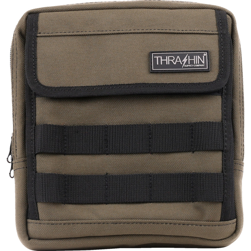 THRASHIN SUPPLY CO. 3510-0209 THB-0031 Handlebar Bag Slim - Green