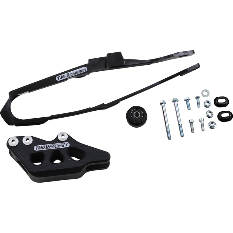 T.m. Designworks Chain Guide And Slider Kit - DCK-OR12-BK Honda CRF450R / CRF450RX / CRF250R / CRF250RX 2017-2019