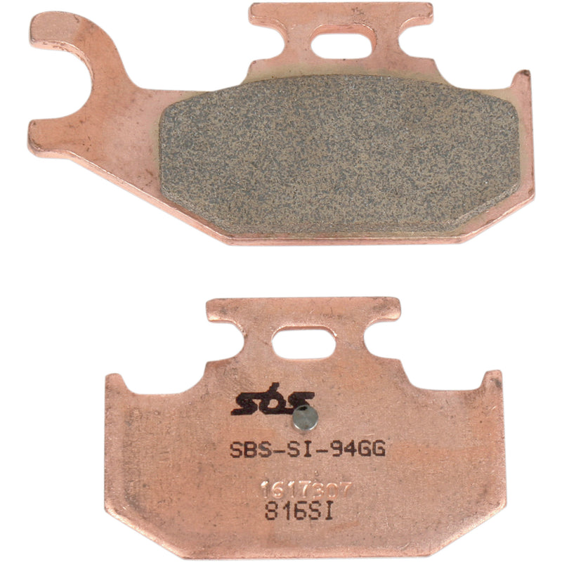 Sbs Brake Pad - 816SI For Hisun ATV/UTV Models 2015-2016 | Massimo ATV/UTV Models 2013-2016 | Can-Am Commander / Maverick 2011-2016