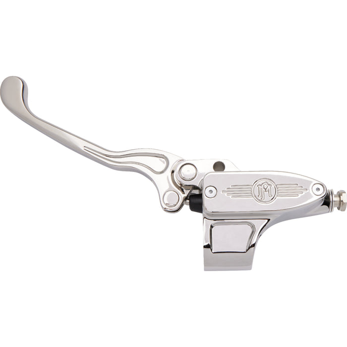 PERFORMANCE MACHINE (PM) 0610-0237 0062-2911-CH Contour Billet Clutch Control — Master Cylinder/Clutch - 11/16" - Chrome