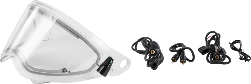 Fly Racing 73-88550 F73-88550 TREKKER HELMET ELECTRIC SHIELD CLEAR W/CORD KIT