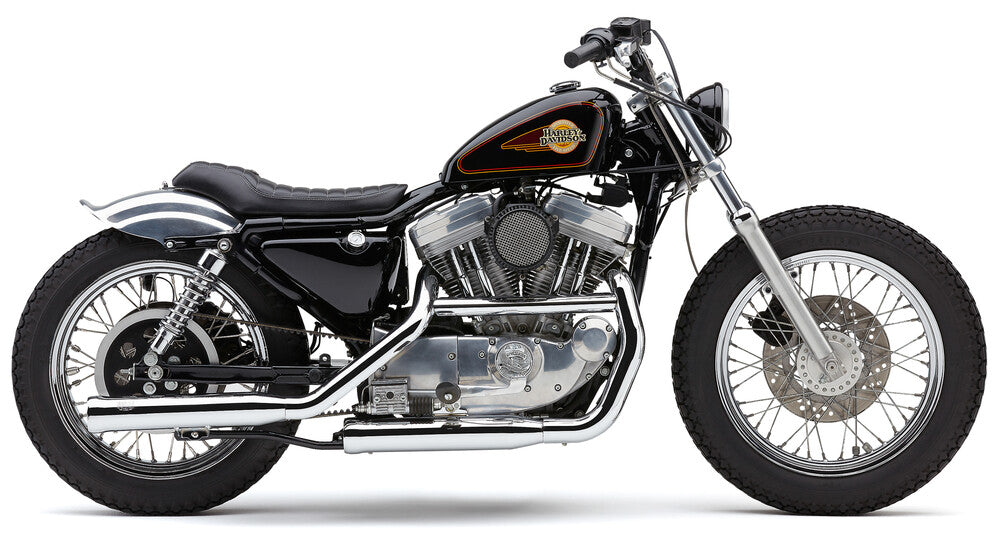 Cobra 82-96004 6036 3" NH SERIES SLIP-ONS CHROME SPORTSTERS 91-03